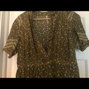 Free people rare feelings maxi dress